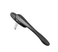 SDyudDS Poignées de fenêtre, Poignées de fenêtre en acier plat, fines et carrées, forme d'épée, for moustiquaire à battant alliage d'aluminium porte pliante