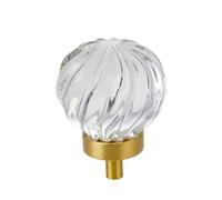 SDyudDS Poignées de porte, Poignées décoratives for meubles, boutons de tiroir cuisine, for armoire, commode bureau, 1 pièce(Transparent)