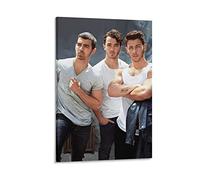 SDYYFF Affiches et impressions 60 * 90cm Senza Cornice Jonas Brothers Pop Rock Band Forte Soggiorno Poster Camera da letto Pittura