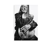 SDYYFF Impression sur toile Affiche 40 * 60cm Senza Cornice Willie Nelson