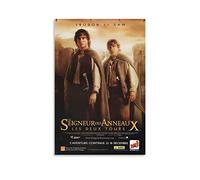 SDYYFF Impression sur toile Affiche 60 * 80cm Senza Cornice Elijah Wood Sean Astins Poster Arredamento Casa Decorativo Soggiorno Camera da letto
