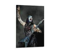 SDYYFF Peintures Sur Toile 30 * 50cm Senza Cornice Behemoth Band Music Band Singer Aesthetic Pop Cool Concert Poster Decoration Living Room Bedroom Painting