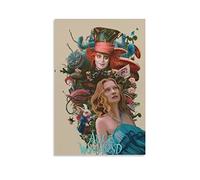 SDYYFF Peintures Sur Toile 40 * 60cm Senza Cornice Alice nel paese delle meraviglie Poster del film e arte della parete Arredamento moderno della camera da letto della famiglia