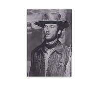 SDYYFF Peintures Sur Toile 40 * 60cm Senza Cornice Clint Eastwood Movie Posters Room Decor for Teens Girls Wall Art Home Decor Kitchen Decor