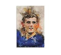 SDYYFF Tableau Toile Decoration 30 * 50cm Senza Cornice Antoine Griezmann Poster Canvas Wall Art Pictures for Bedroom Wall Art Gifts Decor