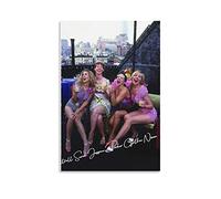 SDYYFF Tableau Toile Decoration 30 * 50cm Senza Cornice Kim Cattrall Sarah Jessica Parker Cynthia Nixon Tela Wall Art Soggiorno Poster Camera da letto Decorazione Pittura