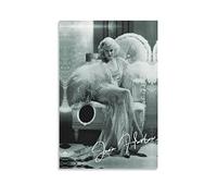 SDYYFF Toile Peinture 60 * 90cm Senza Cornice Jean Harlow Poster Soggiorno Camera da letto Pittura Opera d'arte