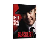 SDZGOPTHF Poster décoratif sur toile de la série télévisée The Blacklist Saison 2 - Décoration murale moderne pour chambre à coucher (60 x 90 cm)