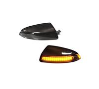 SDZSDAS Clignotants Latéraux Clignotant De Rétroviseur LED Pour Mercedes Pour Benz Pour C63 Pour AMG 2008 2009 2010 2011 2012(Smoked Lens)