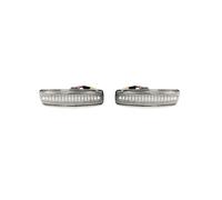 SDZSDAS Clignotants Latéraux Clignotant LED Dynamique Pour Land Pour Rover Pour Discovery 3 Pour L319 Pour LR3 2004-2014(Dynamic Clear)