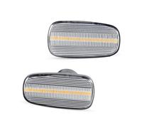 SDZSDAS Clignotants Latéraux Feu Position Latéral À LED Clignotant Pour Toyota Pour Crown Pour Comfort Pour Sedan 1995(Clear Lens)