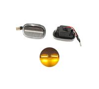 SDZSDAS Clignotants Latéraux Feux Position Latéraux Dynamiques À LED Pour Toyota Pour Paseo Pour Cynos Pour EL44 Pour EL54 1991-1999(2 Dynamic Clear)