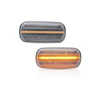 SDZSDAS Clignotants Latéraux Pour A4 Pour S4 Pour RS4 Pour B8 2005 2006 2007 2008 Feu Position Latéral Dynamique Séquentiel Clignotant Ambré(Clear NO Dynamic)