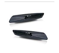 SDZSDAS Clignotants Latéraux Pour BMW Pour Série 3 1990-2010 Feux De Position Latéraux À LED Ambrés Clignotants(Fibre de carbone)