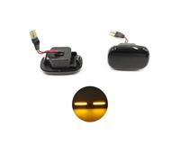 SDZSDAS Clignotants Latéraux Pour Toyota Pour Verso 2001 2002 2003 2004 2005 2006 2007 2008 2009 Feux Position Latéraux Dynamiques À LED(Dynamic Smoke)