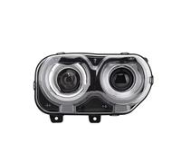 SDZSDAS Phares Avant Voiture Pour Dodge Pour Challenger SE R/T 2015 2016 2017 2018 2019 2020-2022 Phares Projecteur LED DRL Double Faisceaux Phare Feux Avant(droite)