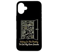 Se Cacher dans Le Garde-Manger pour Manger Mes Propres collations Maman Coque pour iPhone 16 Plus