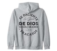 Se Paciente La Gracia De Dios ES Mas Grande Que Tus Fracasos Sweat à Capuche