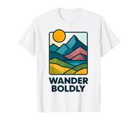 Se Promener audacieusement Parfait pour Les explorateurs et Les Esprits Libres T-Shirt