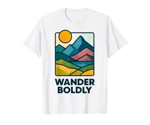 Se Promener audacieusement Parfait pour Les explorateurs et Les Esprits Libres T-Shirt