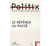 Se référer au passé Tome 39 - Collectif - L'harmattan - broché - Livre