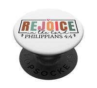 se réjouir dans Le Seigneur chrétiens Hommes et Femmes chrétiens PopSockets PopGrip Adhésif