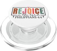 se réjouir dans Le Seigneur chrétiens Hommes et Femmes chrétiens PopSockets PopGrip pour MagSafe