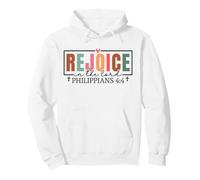 se réjouir dans Le Seigneur chrétiens Hommes et Femmes chrétiens Sweat à Capuche