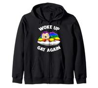 Se Réveiller Gay À Nouveau Gay Sleeping Sloth Pride (fierté Sweat à Capuche