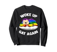 Se Réveiller Gay À Nouveau Gay Sleeping Sloth Pride (fierté Sweatshirt