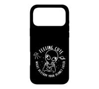 Se Sentir Mignon Pourrait détruire Votre planète Plus Tard drôle Alien Coque pour iPhone 17 Pro Max