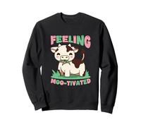 Se Sentir motivé Motivation pour Un Jeu de Mots Mignon Sweatshirt