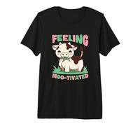 Se Sentir motivé Motivation pour Un Jeu de Mots Mignon T-Shirt Haut de Gamme