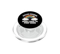 Se Sentir nerveux (Peut-être Avoir à Faire Caca bientôt) Amusant en Disant Caca PopSockets PopGrip pour MagSafe