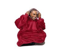 SE26775 - Couverture - Couette - Sweat à capuche oversize, Pull géant en sherpa, ultra doux et chaud avec un