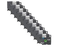 SE4 SE3 SE5 Tapis d'étiquette Compatible Noir sur Blanc 2 5 10pk Compatible avec l'imprimante d'étiquette(10PK Labels)
