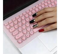Se7enline Housse de clavier universelle pour ordinateur portable de 12/13/14 pouces pour ongles longs, compatible avec MacBook/HP/Dell/Lenovo/Acer/Asus/Samsung, autocollants à bulles de clavier