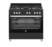SE965GNE/24 Cuisinière à gaz avec four à gaz Noir 90 x 60 cm