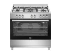SE965GX/24 Cuisinière à gaz avec four n°5 brûleurs 90 x 60 cm Inox