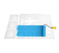 Sea Animal Stencils, Reusable Painting Drawing Template, Creative Mural