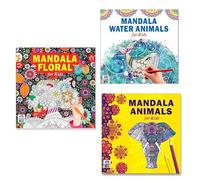 Sea Animals + Unique Floral + Wild Animals Mandala Art Designs Colouring Books For Kids | Nature Theme | Ocean Creatures | Jungle Wildlife | Botanical Art | Animal Patterns | Adult Coloring | Kids Col