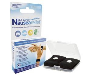 Sea-Band Bracelet Noir Bandage(S) 2 pc(s)