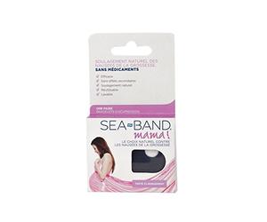 Sea Band Mama Apaisenausées Paire de Bracelets d'Acupression - Noir