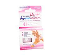Sea-Band Maman Grossesse Bracelet Anti-Nausées Rose 2 unités