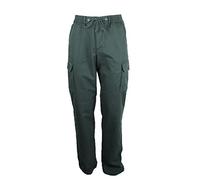 SEA BARRIER Pantalon Homme Cargo Poches Hiver rembourré doublé Polaire Jonny, Gris Anthracite