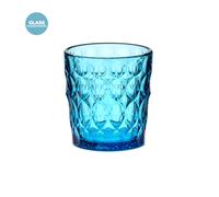 VANITY Verres 328 ml en verre bleu GUZZINI