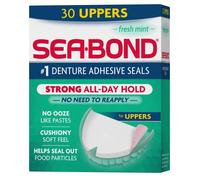 Sea Bond Adhésifs pour prothèse dentaire Menthe fraîche – Lot de 30