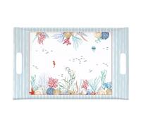 SEA BREEZE plateau en mélamine 47x31 cm