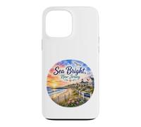 Sea Bright, New Jersey, États-Unis, Shore Beach, Côte des États-Unis Coque pour iPhone 13 Pro Max
