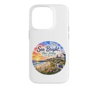 Sea Bright, New Jersey, États-Unis, Shore Beach, Côte des États-Unis Coque pour iPhone 14 Pro